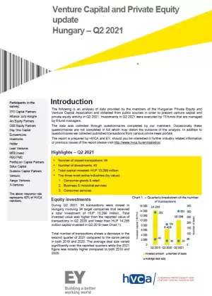Investment monitoring riport Q2 2021